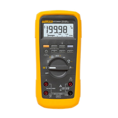 Fluke 87V MAX True-RMS Digital Multimeter - IP67 Rated, 4-Meter Drop Tested-YingZhou Automatization