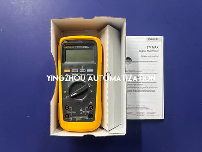 Fluke 87V MAX True-RMS Digital Multimeter | IP67 Waterproof, Extreme Ruggedness, High-Accuracy Industrial Diagnostic, Brand New Original-YingZhou Automatization