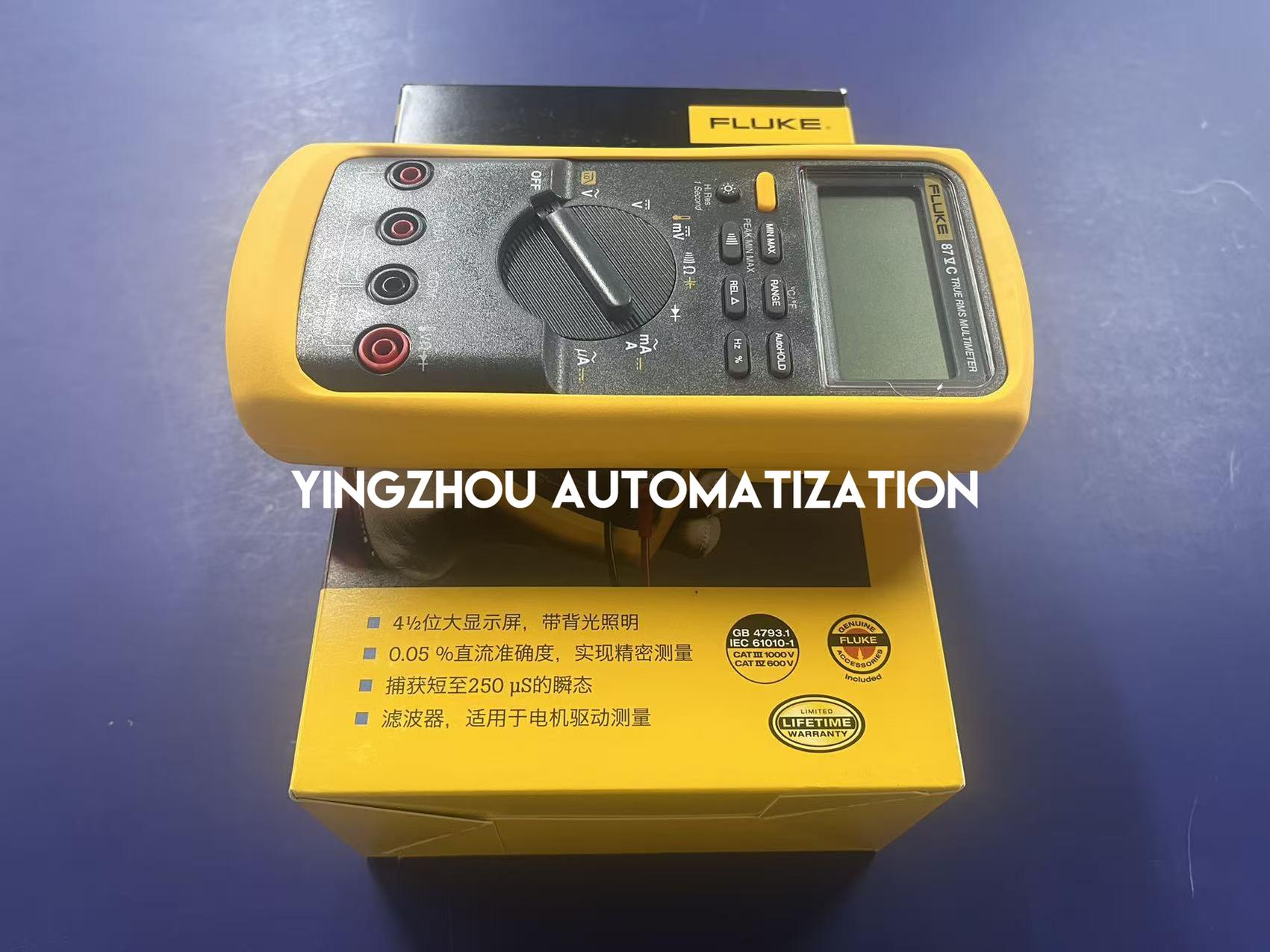 Fluke 87VC Digital Multimeter | True-RMS Industrial Multimeter with Temp Probe | Brand New Original-YingZhou Automatization