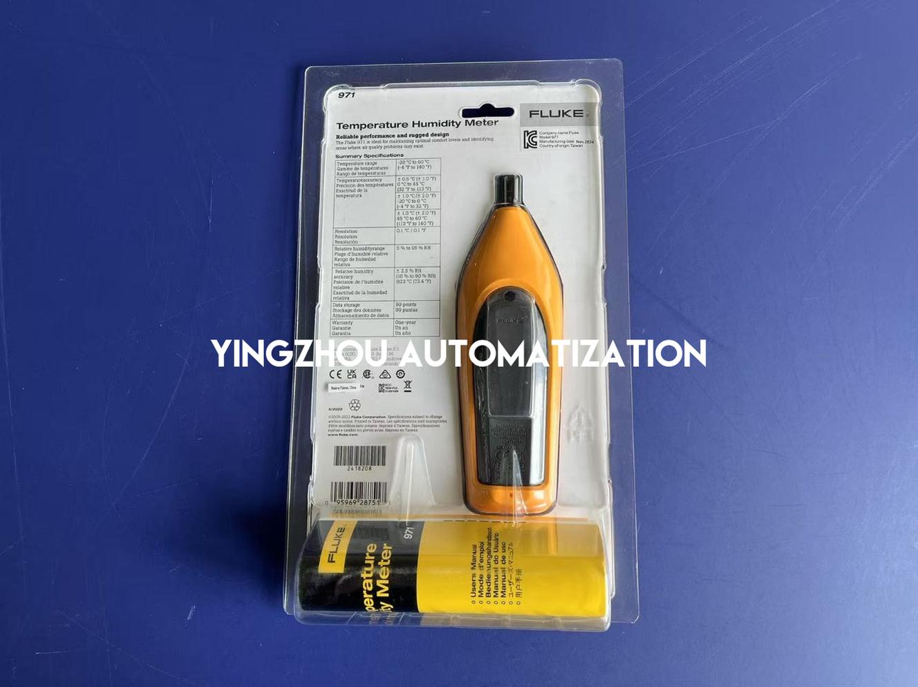 Fluke 971 Temperature Humidity Meter | Digital Psychrometer, Industrial Environmental Diagnostic Tool, High Precision, Brand New Original-YingZhou Automatization