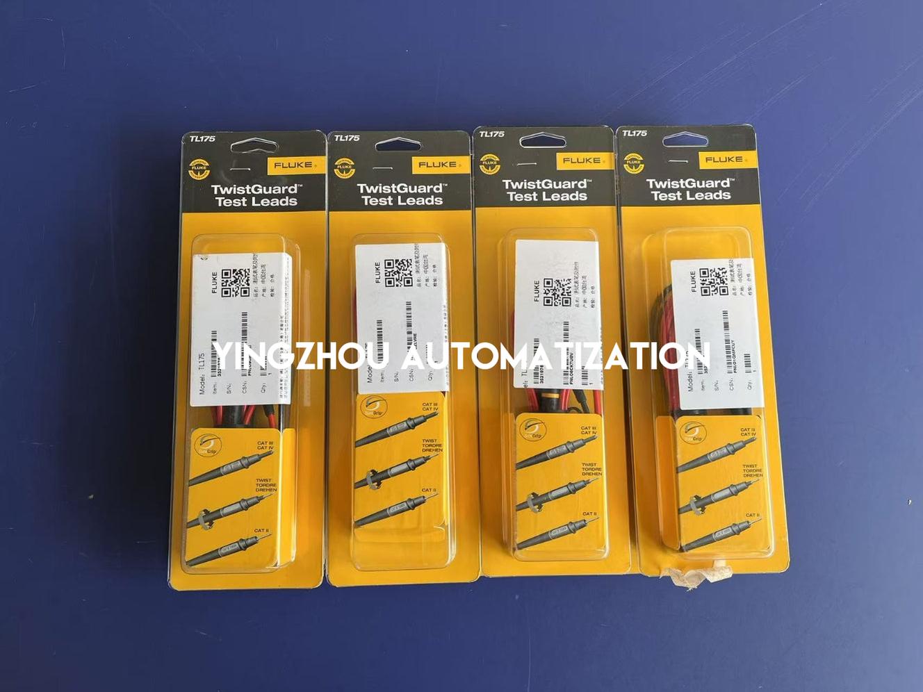 Fluke TL175 TwistGuard Test Lead Set - Adjustable Tip Length, Silicone Insulation, CAT IV 600V-YingZhou Automatization