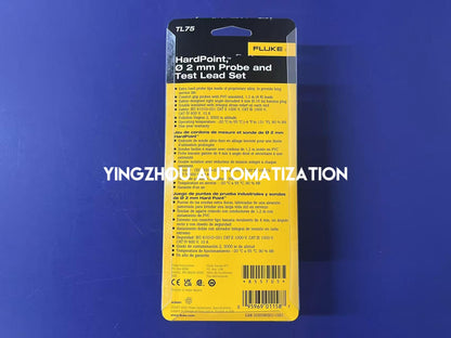 Fluke TL75 Hard Point Test Lead Set | Universal, Safety Shrouded, Professional Electrical Leads, Ergonomic Design, Brand New Original-YingZhou Automatization
