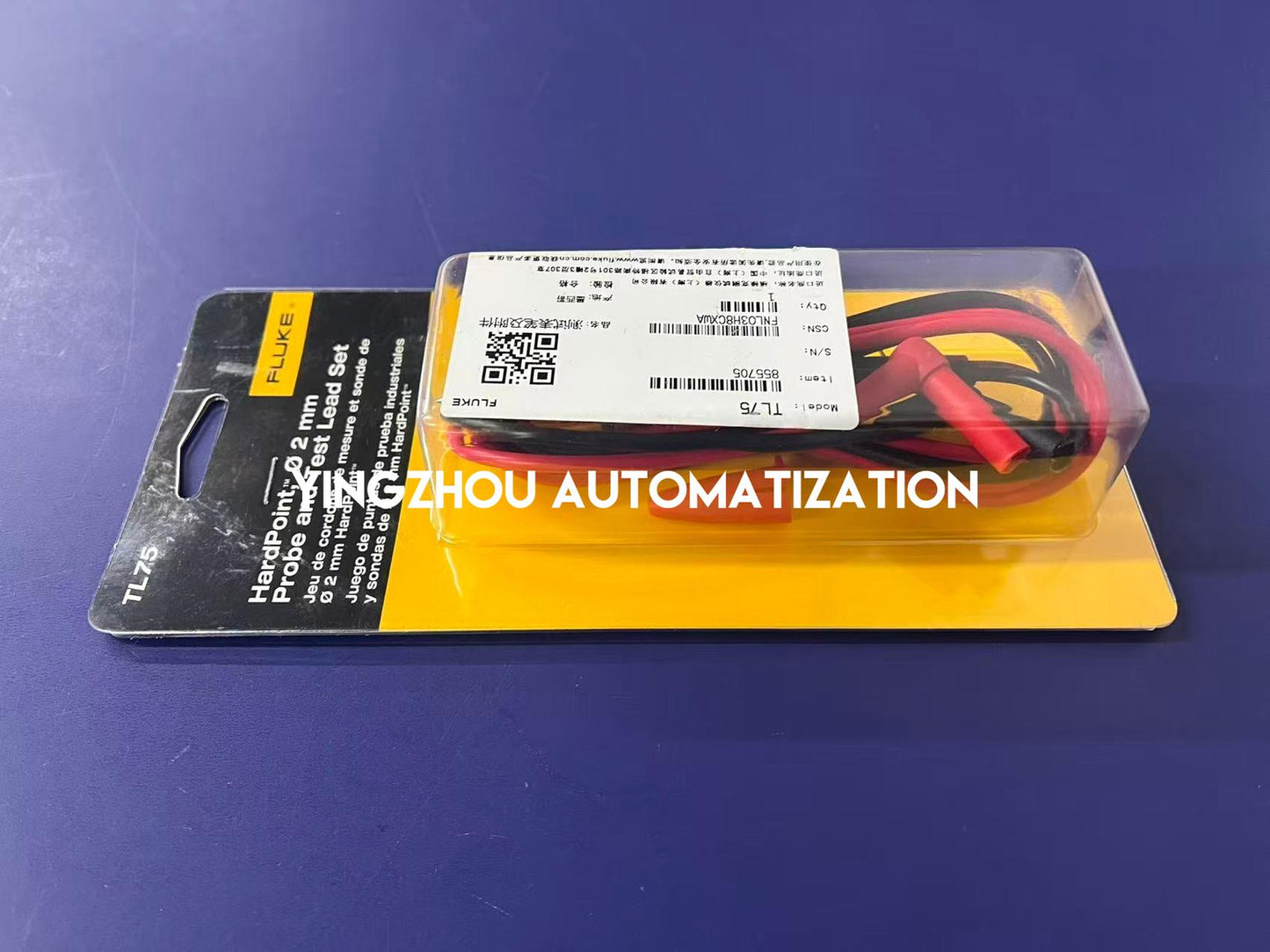 Fluke TL75 Hard Point Test Lead Set | Universal, Safety Shrouded, Professional Electrical Leads, Ergonomic Design, Brand New Original-YingZhou Automatization