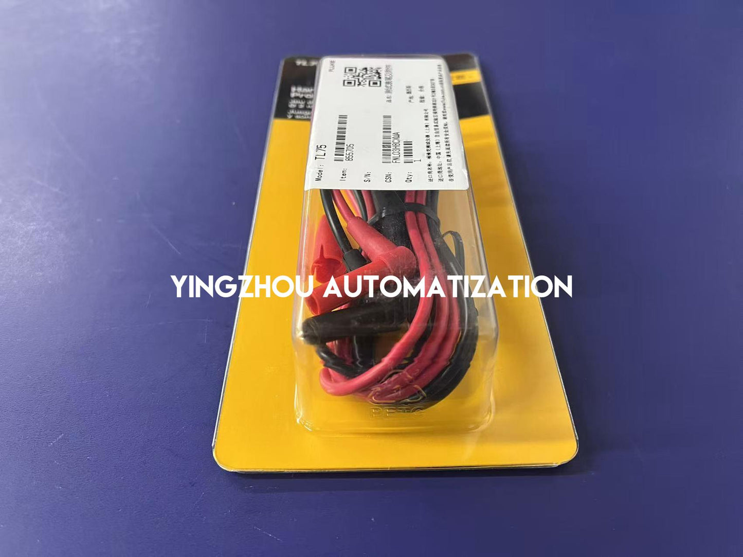 Fluke TL75 Hard Point Test Lead Set | Universal, Safety Shrouded, Professional Electrical Leads, Ergonomic Design, Brand New Original-YingZhou Automatization