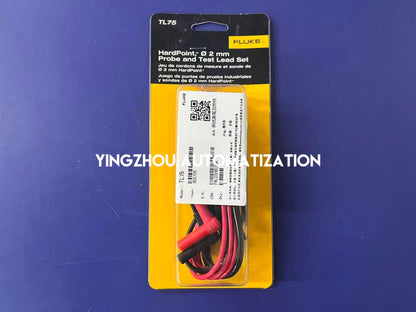 Fluke TL75 Hard Point Test Lead Set | Universal, Safety Shrouded, Professional Electrical Leads, Ergonomic Design, Brand New Original-YingZhou Automatization