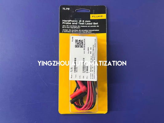 Fluke TL75 Hard Point Test Lead Set | Universal, Safety Shrouded, Professional Electrical Leads, Ergonomic Design, Brand New Original-YingZhou Automatization