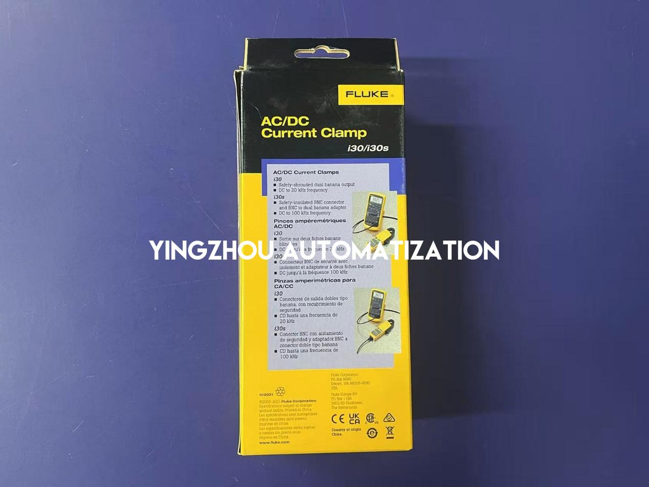 Fluke i30 AC/DC Current Clamp | True-RMS, High-Accuracy, Industrial Current Measurement Accessory, Brand New Original-YingZhou Automatization