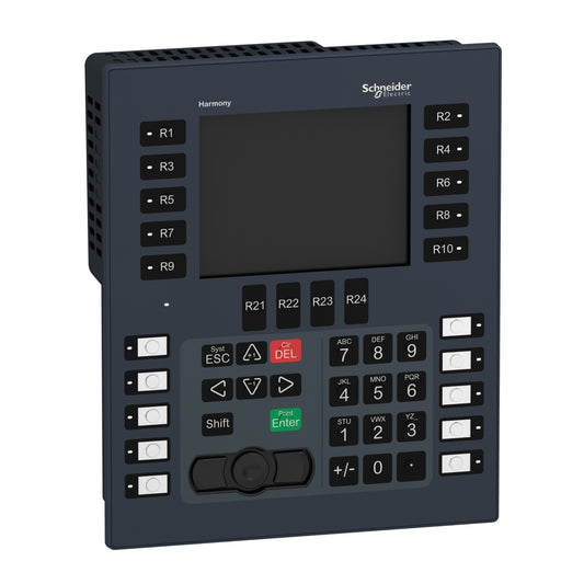 Schneider HMIGK2310 Harmony GK Keyboard & Touch HMI | 5.7" Colour TFT | Dual Ethernet | 24V DC