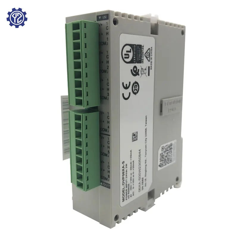 Delta DVP06XA-S DVP Series PLC Input Output (I/O) Module