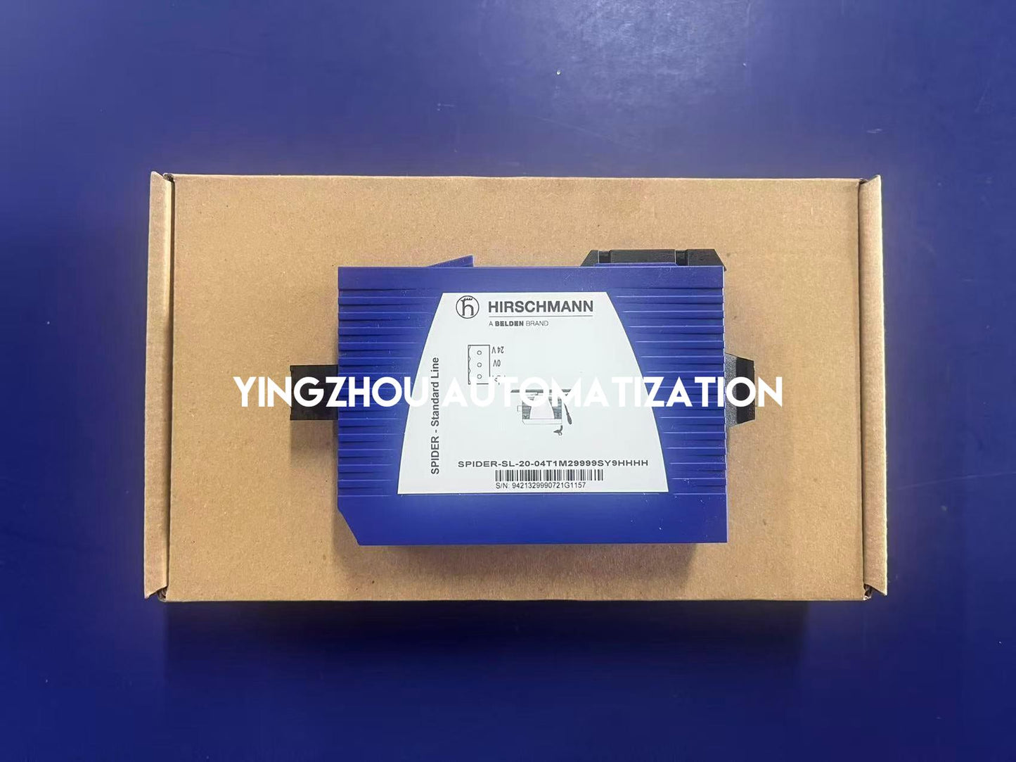 Hirschmann SPIDER-SL-20-04T1M29999SY9HHHH Industrial Ethernet Switch | 5-Port Unmanaged | 4x RJ45 + 1x Multi-Mode Fiber | 24V DC | Brand New Original-YingZhou Automatization