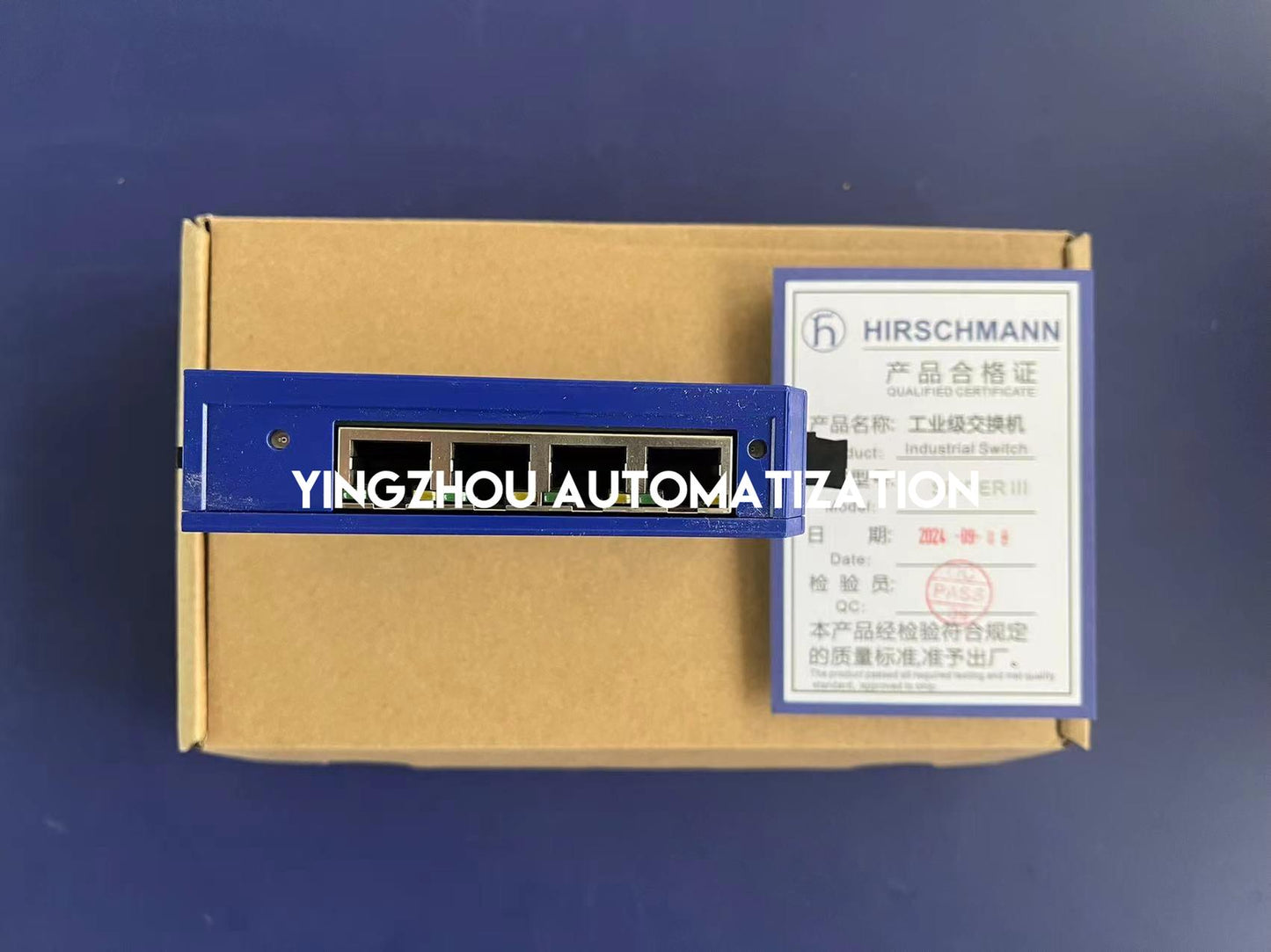 Hirschmann SPIDER-SL-20-04T1M29999SZ9HHHH - Unmanaged Industrial Switch, 4x RJ45, 1x Multimode ST-YingZhou Automatization