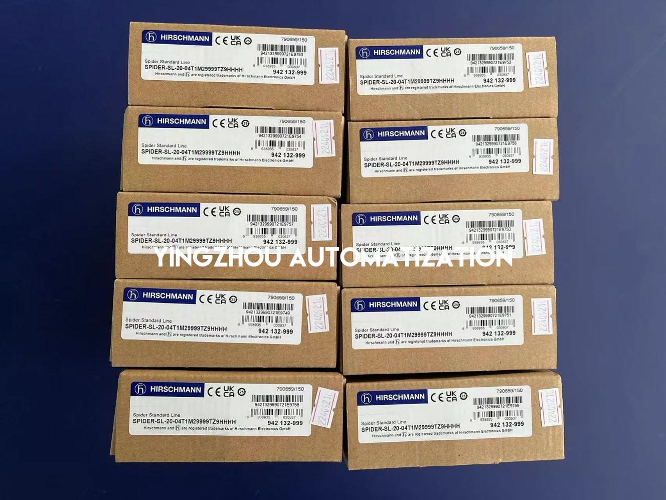 Hirschmann SPIDER-SL-20-04T1M29999SZ9HHHH - Unmanaged Industrial Switch, 4x RJ45, 1x Multimode ST-YingZhou Automatization