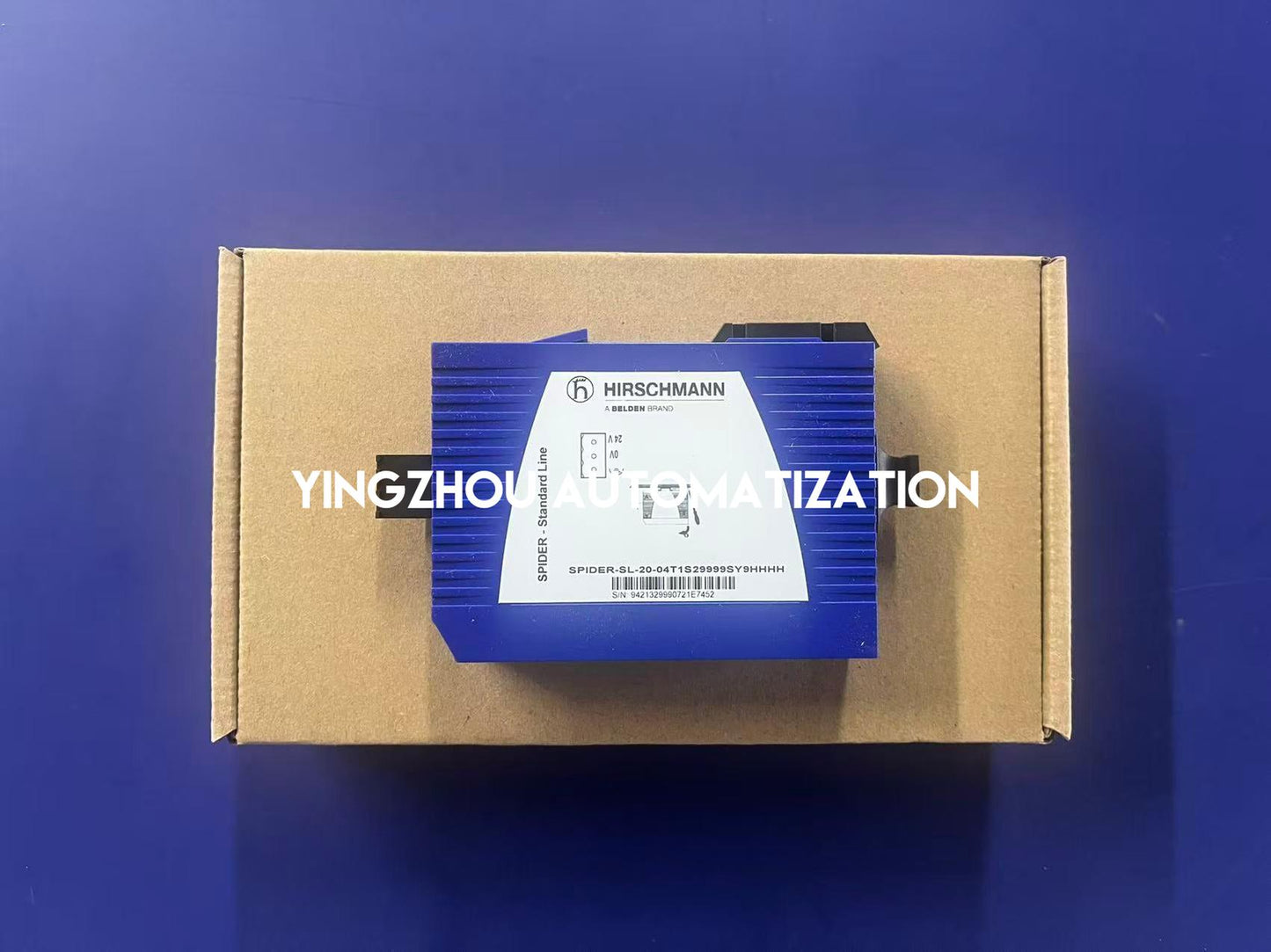 Hirschmann SPIDER-SL-20-04T1S29999SY9HHHH Industrial Ethernet Switch | 5-Port Unmanaged | 4x RJ45 + 1x Single-Mode Fiber | 24V DC | Brand New Original-YingZhou Automatization