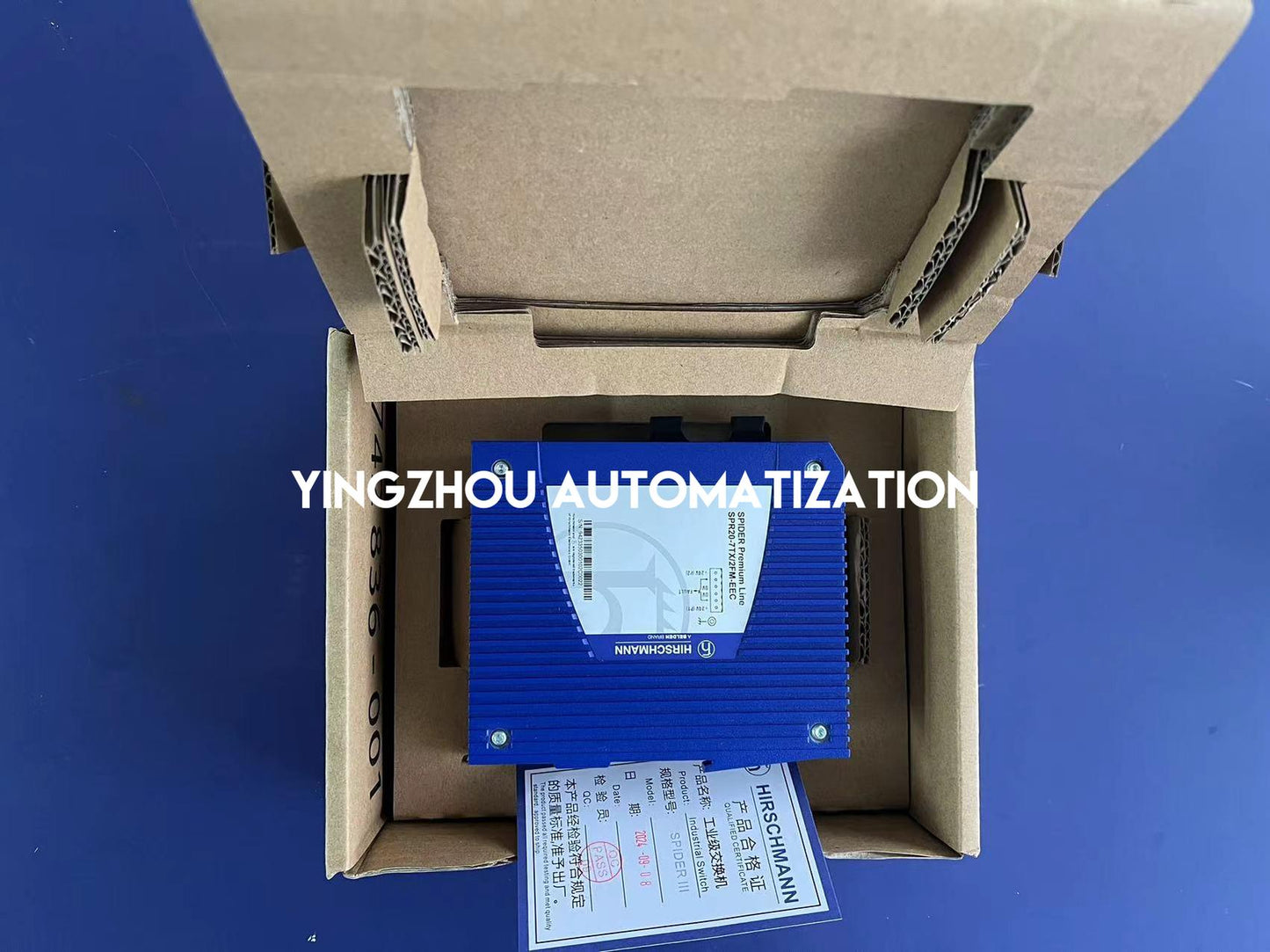 Hirschmann SPR20-7TX2FM-EEC Industrial Ethernet Switch | 9-Port Managed | 7x RJ45 + 2x Fiber | Extended Temperature | Brand New Original-YingZhou Automatization