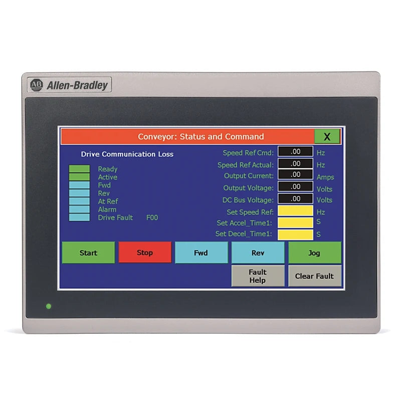 Allen Bradley PanelView 800 Graphic Terminals HMI Touch Screen 2711R-T7T 7 inch