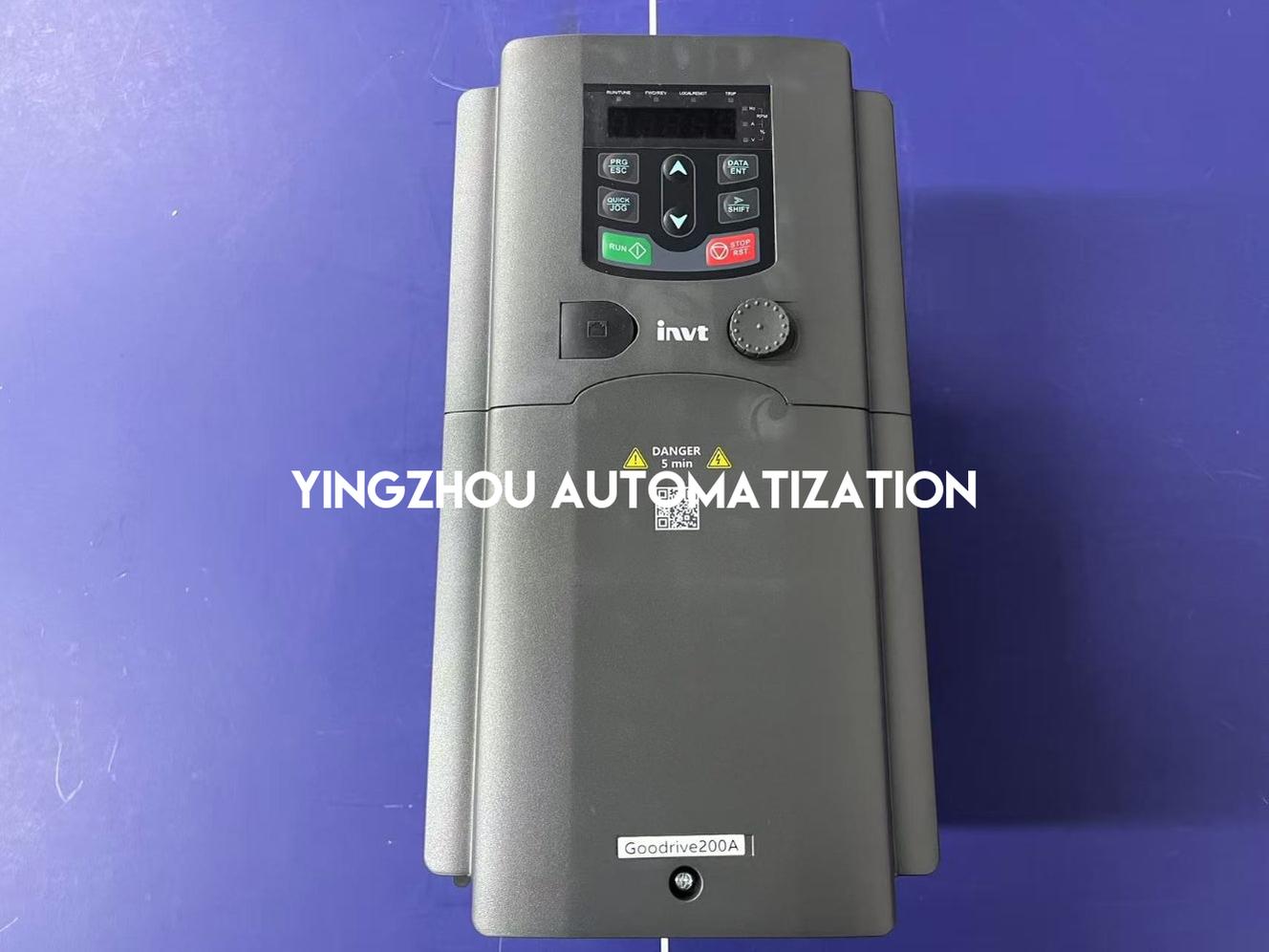 INVT Goodrive200A GD200A-7R5G/011P-4 VFD | 7.5kW/11kW, 400V, 3-Phase, Vector Control Drive | Brand New Original-YingZhou Automatization