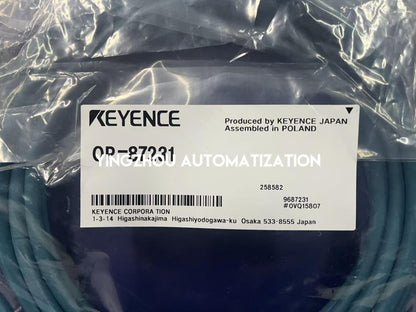 KEYENCE OP-87231 5m NFPA79 Compatible Ethernet Cable for Barcode Readers-YingZhou Automatization