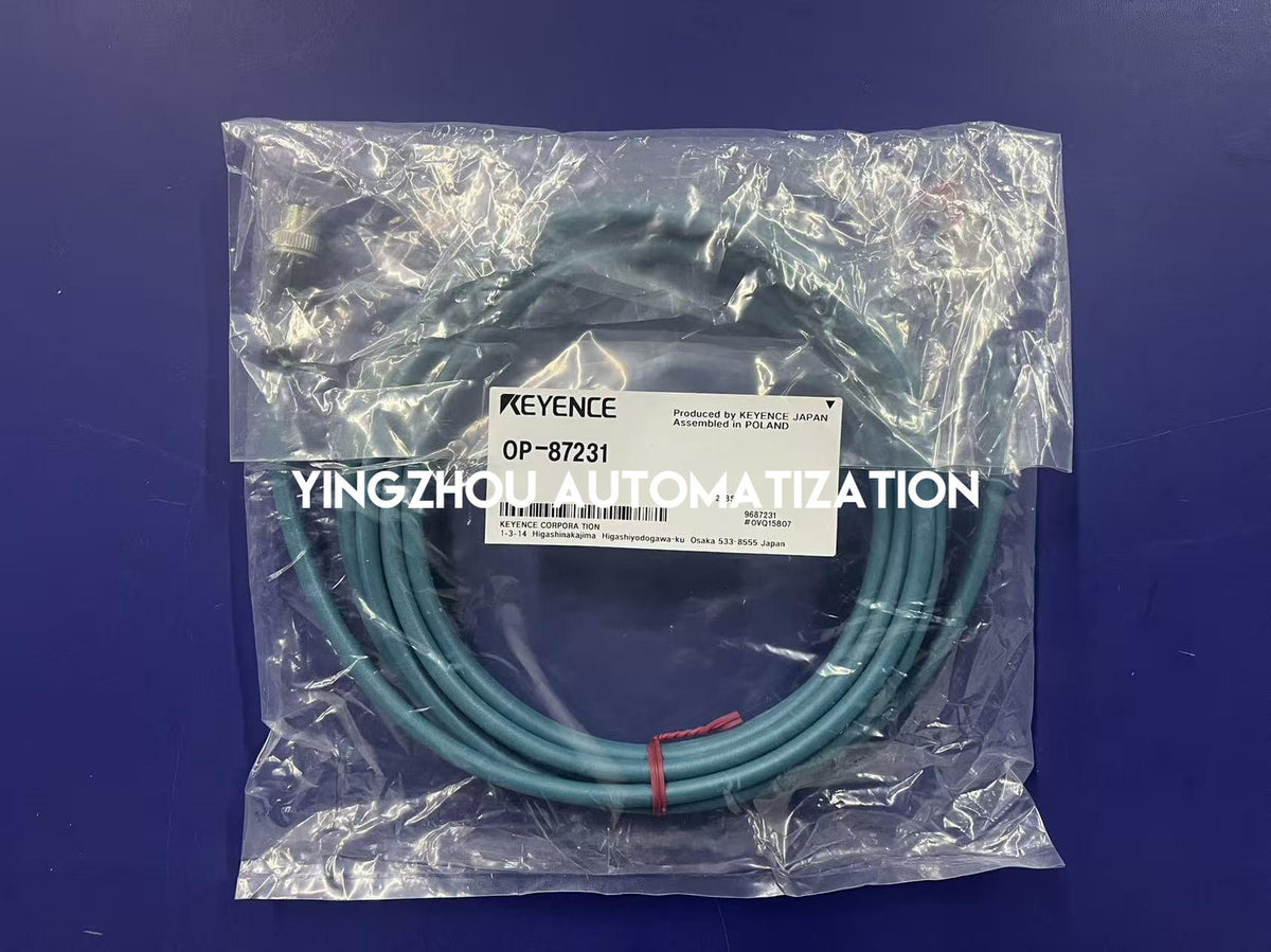 KEYENCE OP-87231 5m NFPA79 Compatible Ethernet Cable for Barcode Readers-YingZhou Automatization