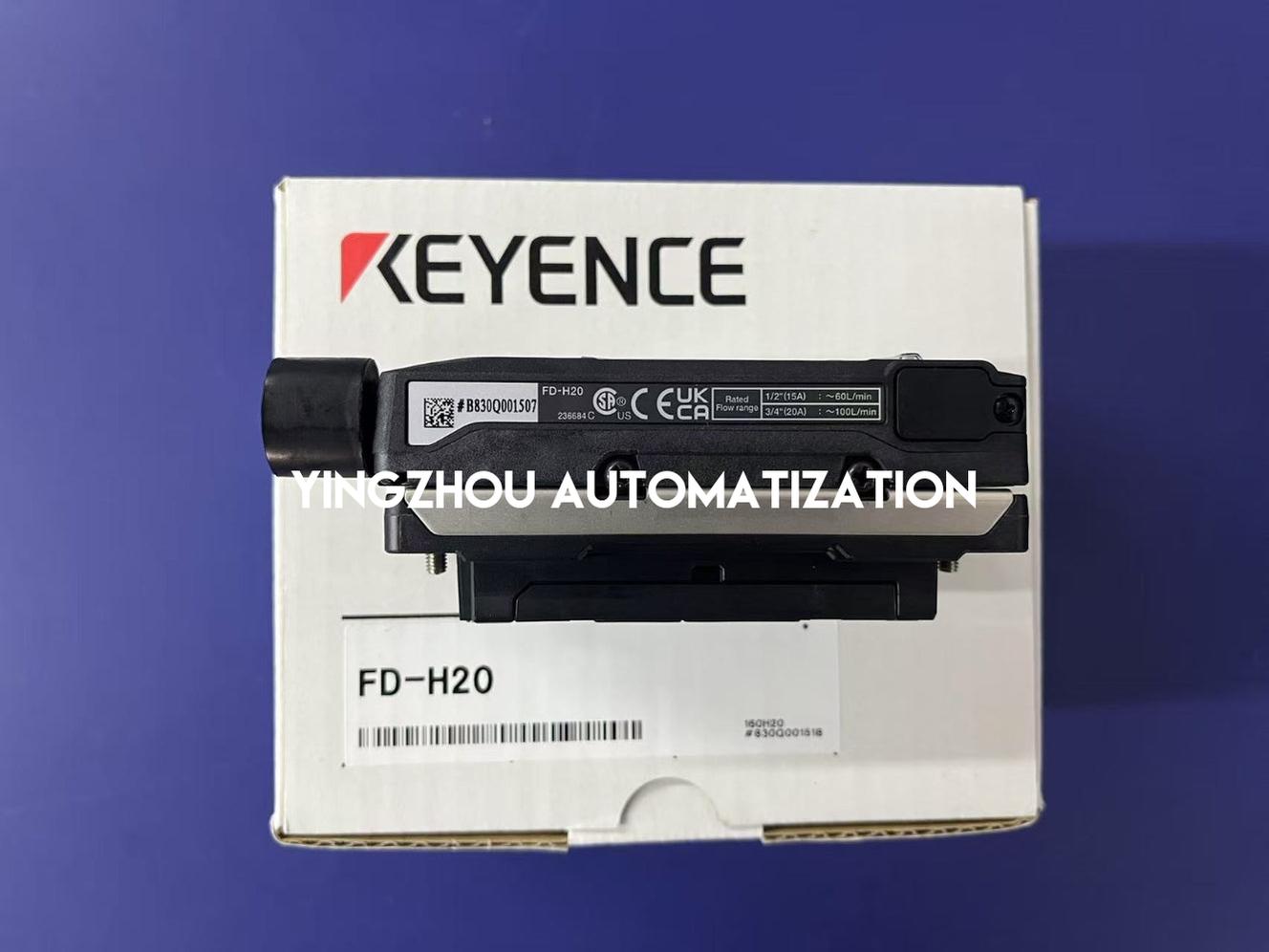 Keyence FD-H20 | High-Temperature Flow Sensor | Non-Contact Liquid Monitoring | Industrial Flow Meter | Brand New Original-YingZhou Automatization