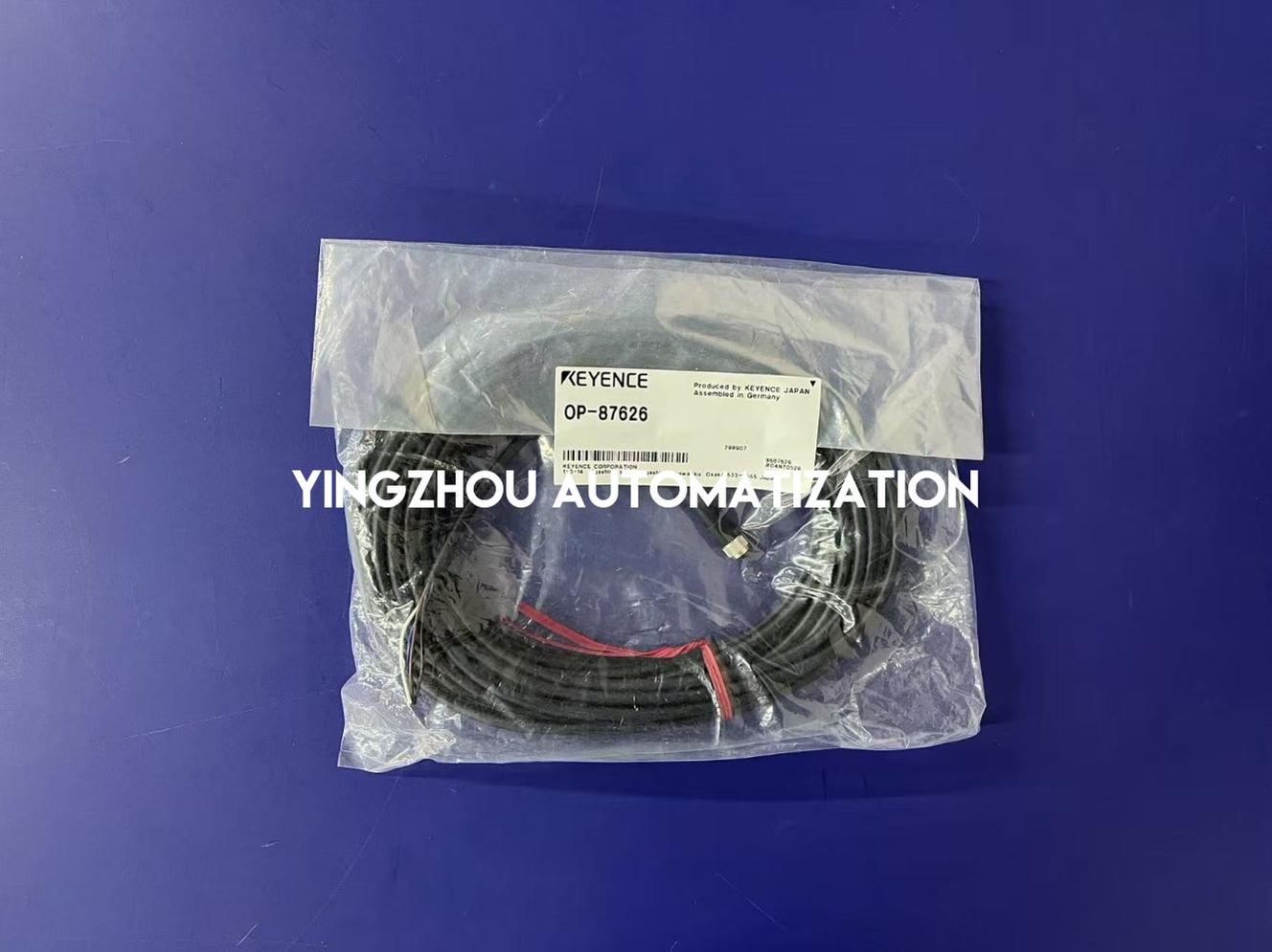Keyence OP-87626 M12 Connector Cable - 4-pin Straight, 2m PVC Cable-YingZhou Automatization