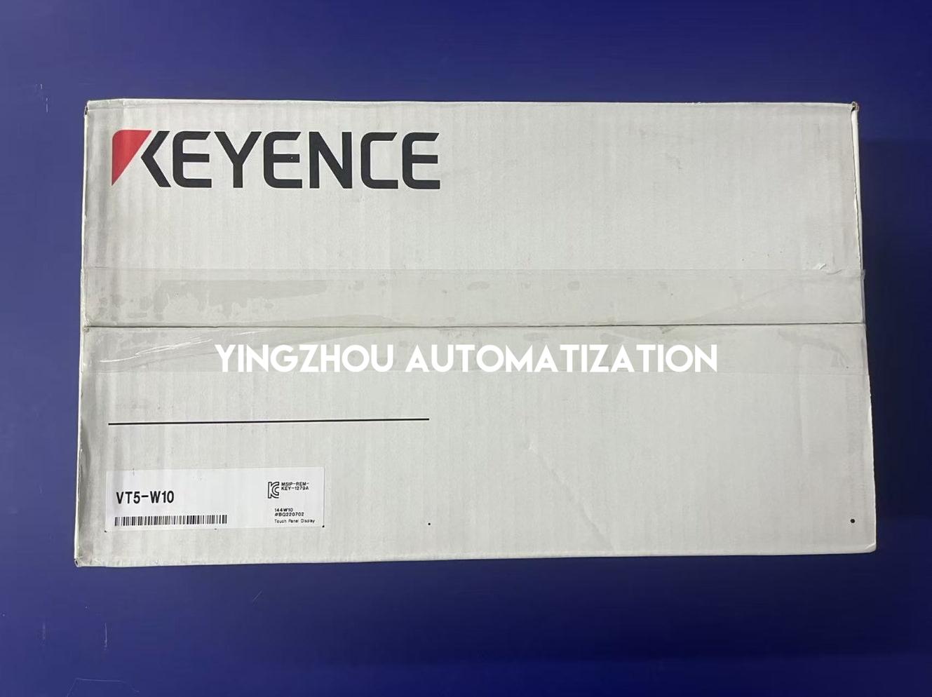 Keyence VT5-W10 10.1" Wide TFT Color HMI - High Resolution, Multi-Touch, 24VDC-YingZhou Automatization
