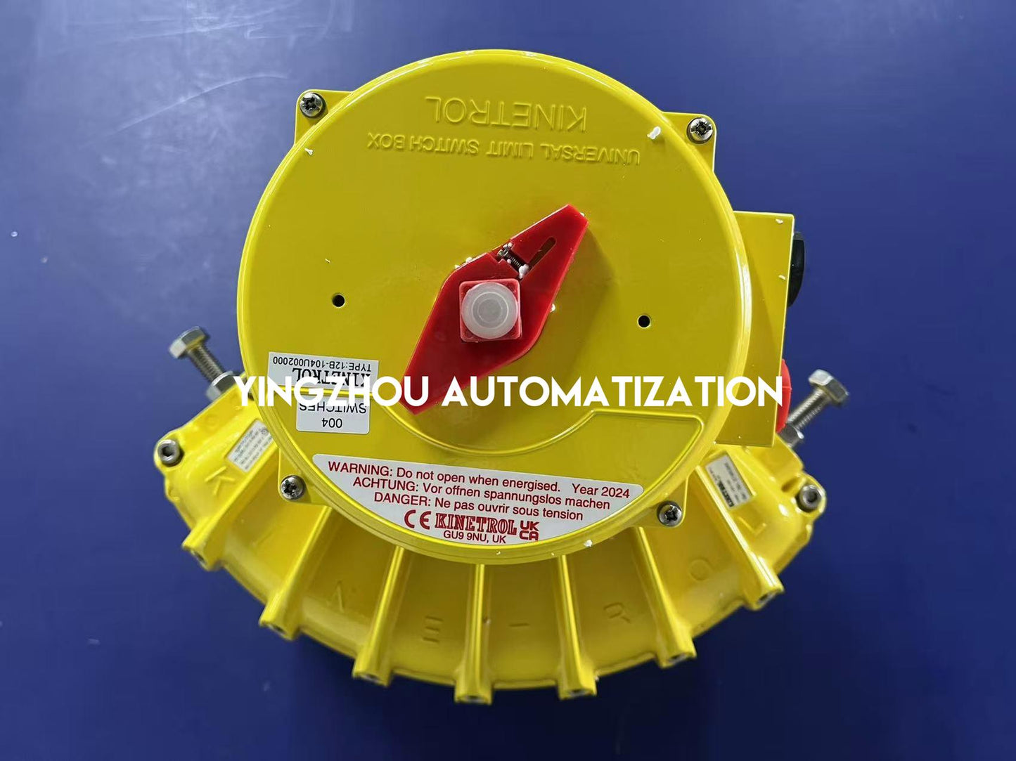 Kinetrol 12B-104U002000 Model 12 Double Acting Rotary Vane Pneumatic Actuator, Size 12-YingZhou Automatization