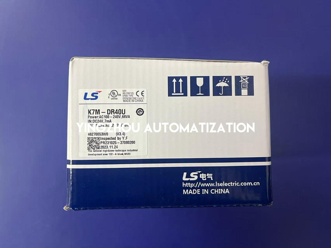 LS Electric K7M-DR40U CPU Module | XGB Series Smart PLC | 40-Point I/O AC Power | Brand New Original-YingZhou Automatization