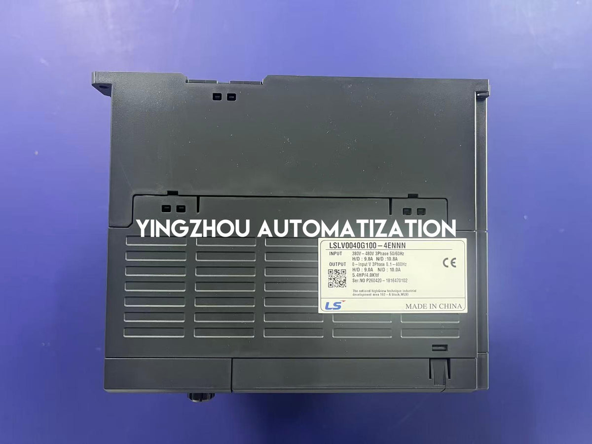 LS Electric LSLV0040G100-4ENNN G100 4kW 380–480V 3-Phase AC Variable Frequency Drive-YingZhou Automatization
