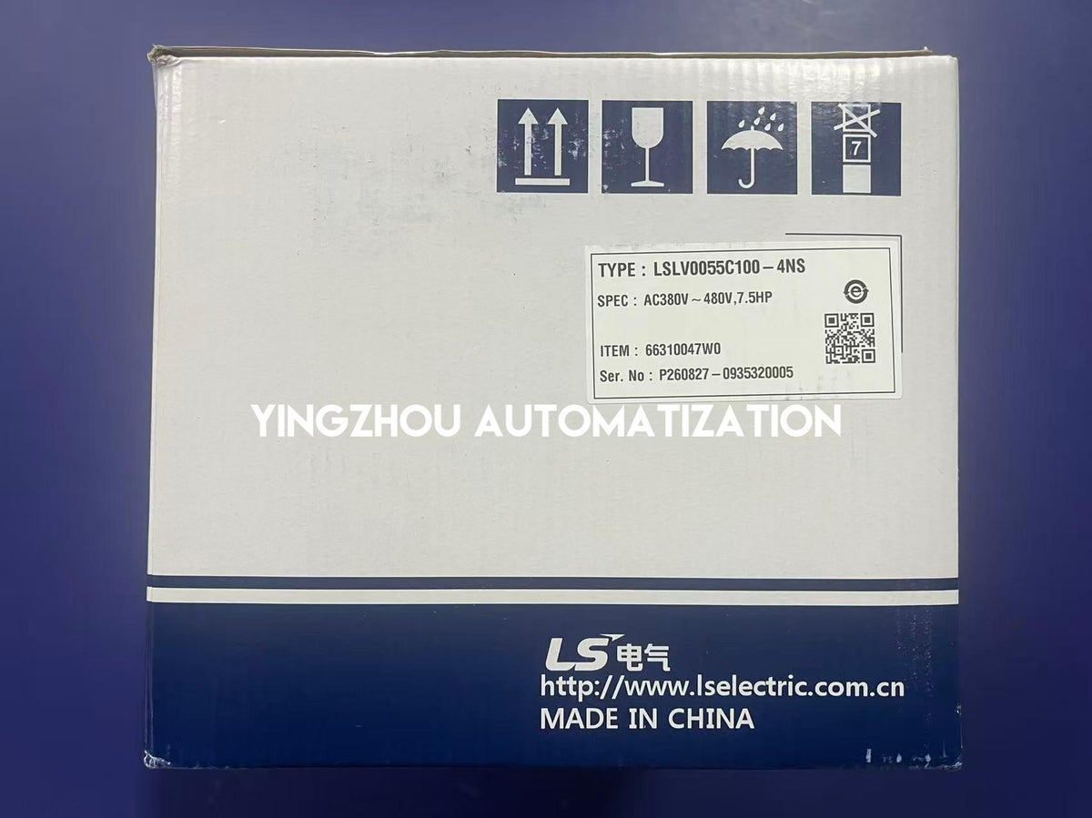 LS Electric LSLV0055C100-4NS C100 5.5kW 7.5HP 380-480V 3-Phase VFD-YingZhou Automatization