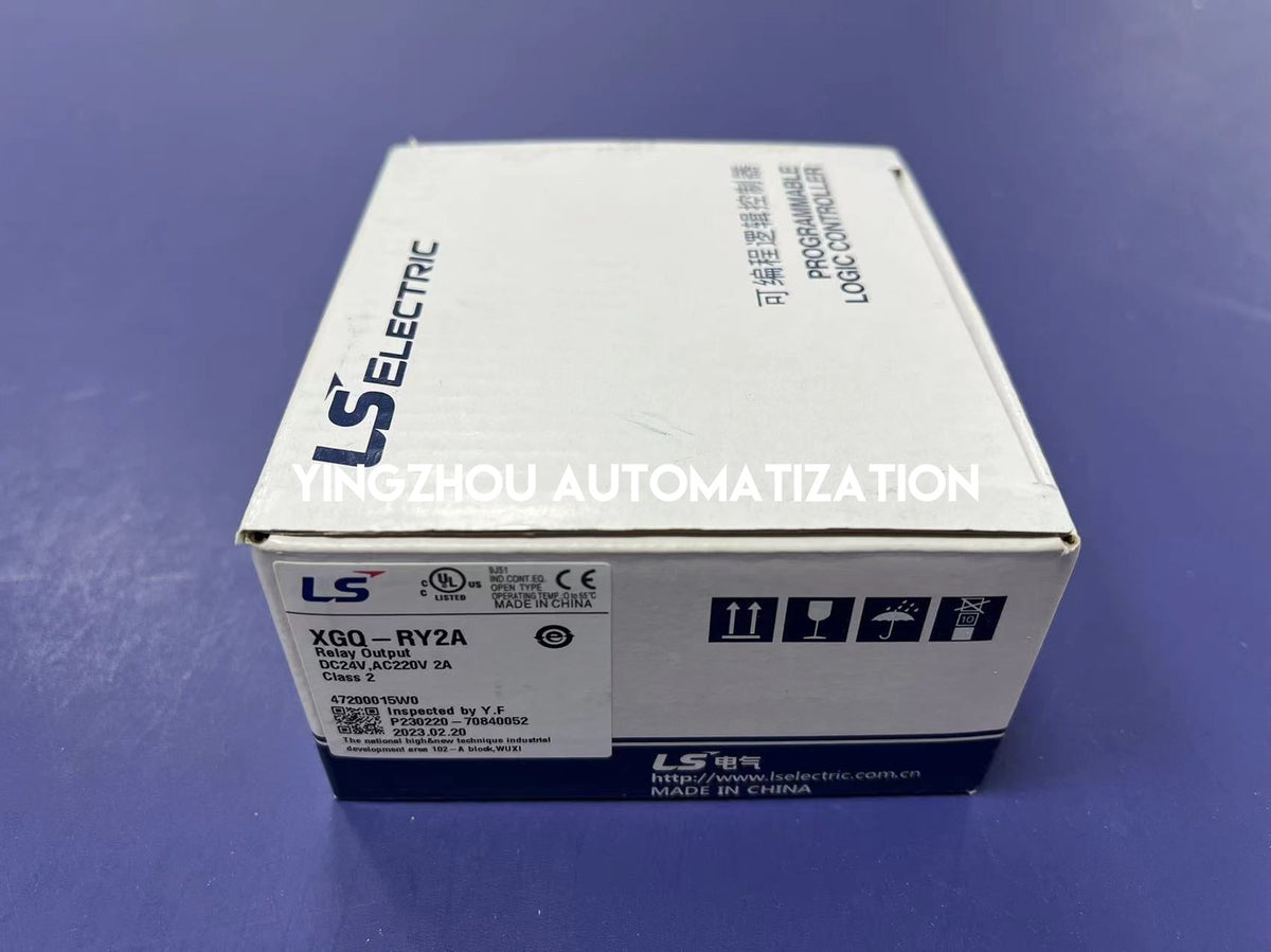 LS Electric XGQ-RY2A Output Relay Module | XGT Series | 8-Point Relay Output | Brand New Original-YingZhou Automatization
