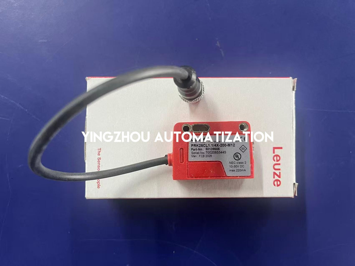 Leuze 50139666 PRK25CL1.1/4X-200-M12 | Laser Retro-reflective Photoelectric Sensor | PNP Complementary 200mm Cable M12 | Brand New Original-YingZhou Automatization