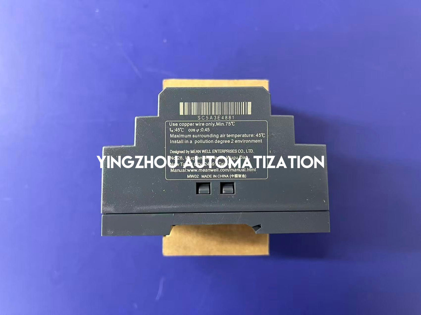 MEAN WELL HDR-60-24 DIN Rail Power Supply - 60W, 24V DC, 2.5A, Ultra Slim-YingZhou Automatization