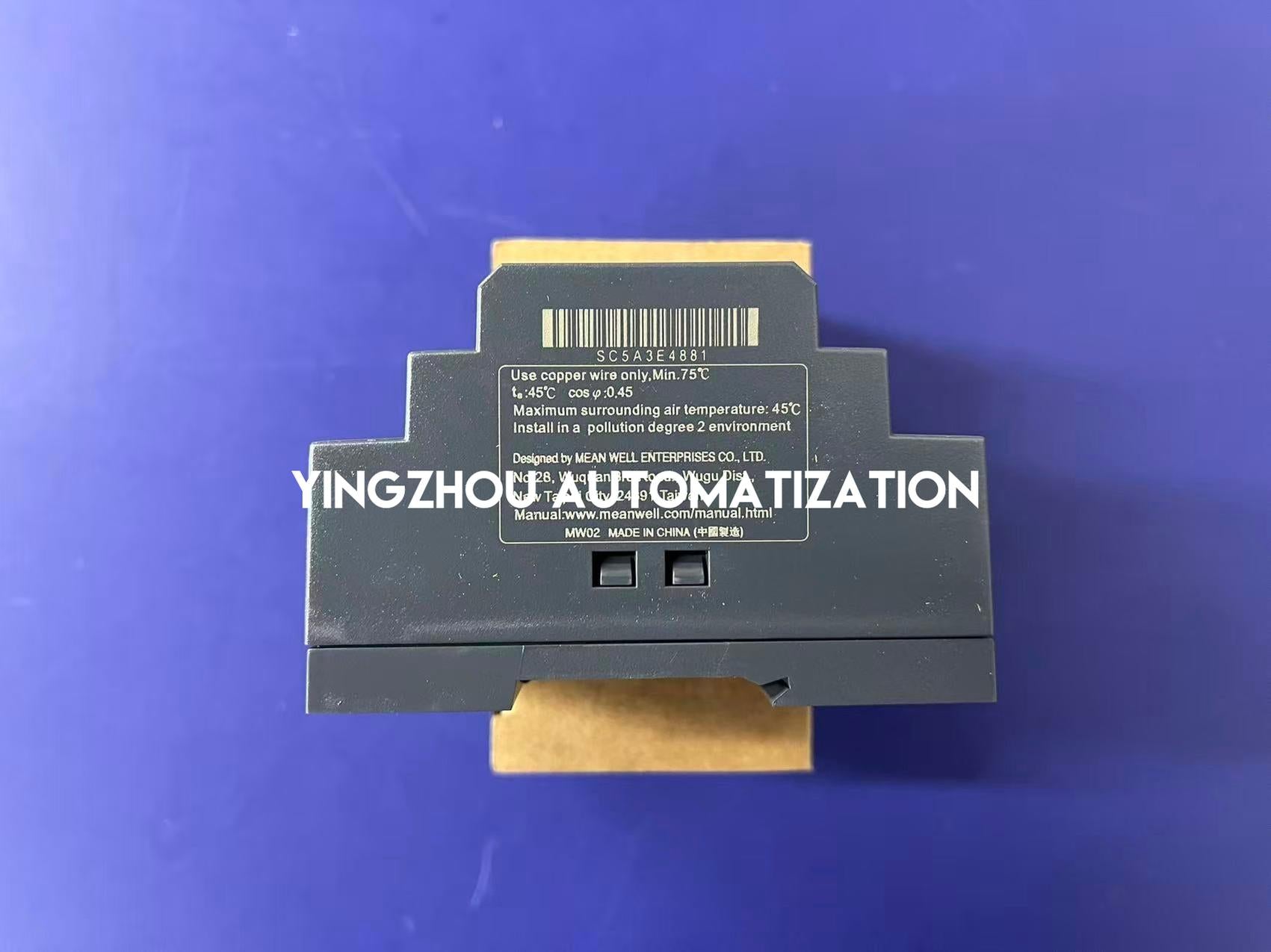 MEAN WELL HDR-60-24 DIN Rail Power Supply - 60W, 24V DC, 2.5A, Ultra Slim-YingZhou Automatization