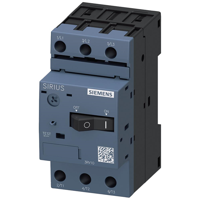 Siemens SIRIUS 3RV2  3RV1011-1DA10 Circuit Breaker size  for motor protection 2.2...3.2A 690V