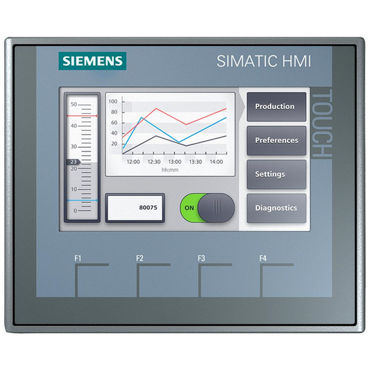 Siemens KTP400 Basic HMI Touch Screen 6AV2123-2DB03-0AX0 4 inch