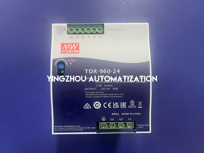 Mean Well TDR-960-24 3-Phase DIN Rail Power Supply | 960W 24V 40A | High-Efficiency Industrial Power Unit | Brand New Original-YingZhou Automatization