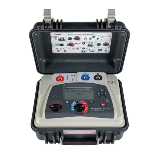 Megger MIT525 5kV Insulation Resistance Tester | Advanced Diagnostic Logging, High-Capacity Predictive Maintenance, Professional Utility Grade, Brand New Original-YingZhou Automatization