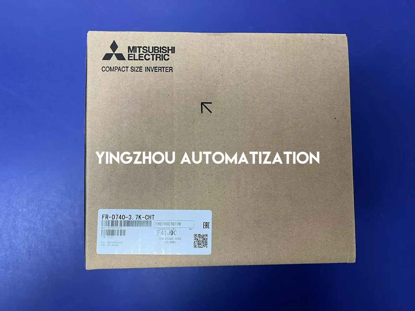 Mitsubishi Electric FR-D700 VFD - 3.7kW (5HP), 8.0A, 380-480V 3-Phase | FR-D740-3.7K-CHT-YingZhou Automatization