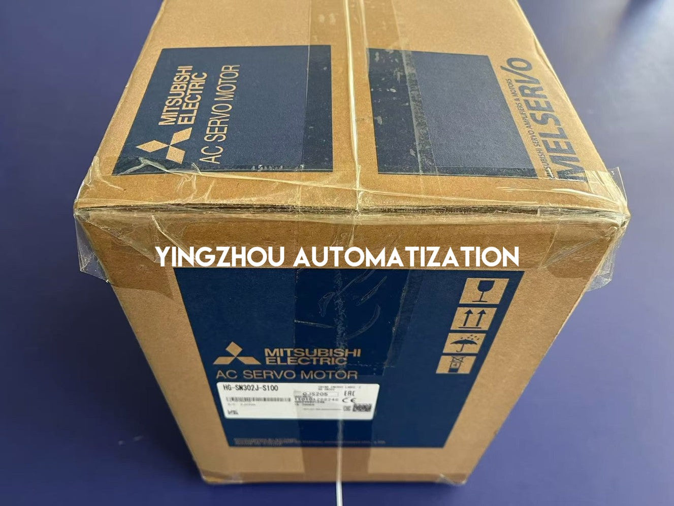 Mitsubishi Electric HG-SN302J-S100 AC Servo Motor - 3.0kW, 14.3Nm, 2000 RPM, IP67-YingZhou Automatization