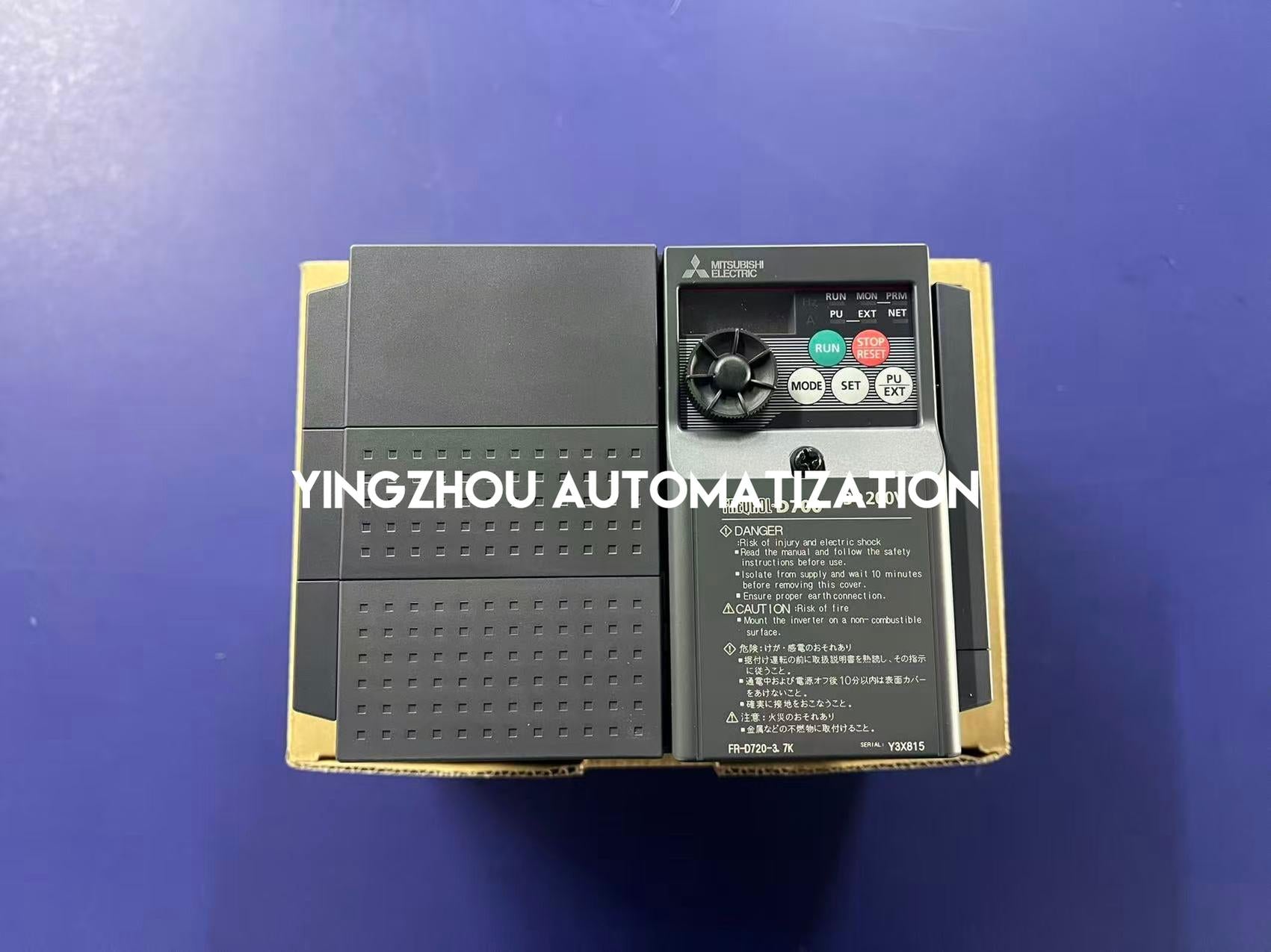 Mitsubishi FR-D720-3.7K Inverter Drive | FR-D700 Series | 3.7kW 5HP 16.5A | 3-Phase 200V | Brand New Original-YingZhou Automatization