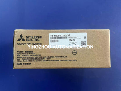 Mitsubishi FR-D720S-0.75K-CHT Inverter Drive | FR-D700 Series | 0.75kW 1HP 4.2A | Single-Phase 200V | Brand New Original-YingZhou Automatization