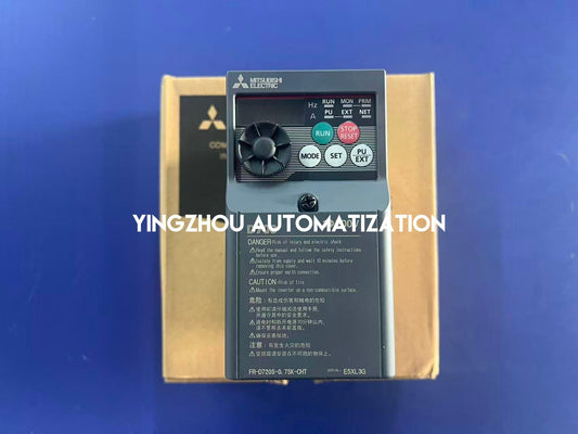 Mitsubishi FR-D720S-0.75K-CHT Inverter Drive | FR-D700 Series | 0.75kW 1HP 4.2A | Single-Phase 200V | Brand New Original-YingZhou Automatization