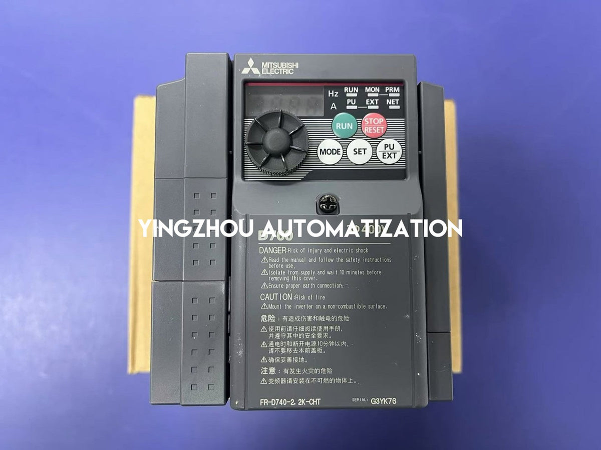 Mitsubishi FR-D740-2.2K-CHT FREQROL-D700 2.2kW 3HP 5A 380-480V 3-Phase VFD Inverter-YingZhou Automatization