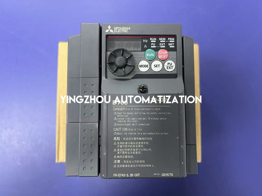 Mitsubishi FR-D740-2.2K-CHT Inverter Drive | FR-D700 Series | 2.2kW 3HP 5.8A | 3-Phase 400V | Brand New Original-YingZhou Automatization