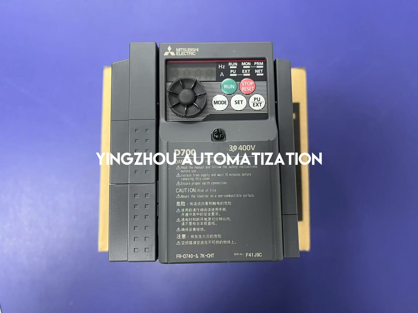 Mitsubishi FR-D740-3.7K-CHT Inverter Drive | FR-D700 Series | 3.7kW 5HP 9.0A | 3-Phase 400V | Brand New Original-YingZhou Automatization