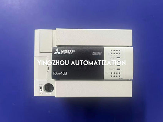 Mitsubishi FX3U-16MT/ES-A PLC Controller | FX3U Series | 16 I/O (8 In / 8 Out Transistor) | AC Power | Brand New Original-YingZhou Automatization
