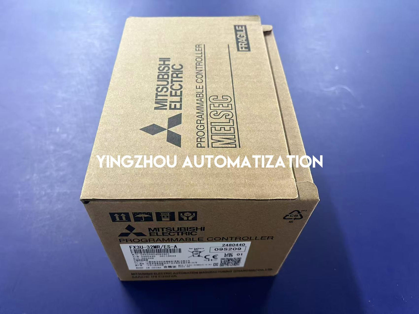 Mitsubishi FX3U-32MR/ES-A PLC Controller | FX3U Series | 32 I/O (16 In / 16 Out Relay) | AC Power | Brand New Original-YingZhou Automatization