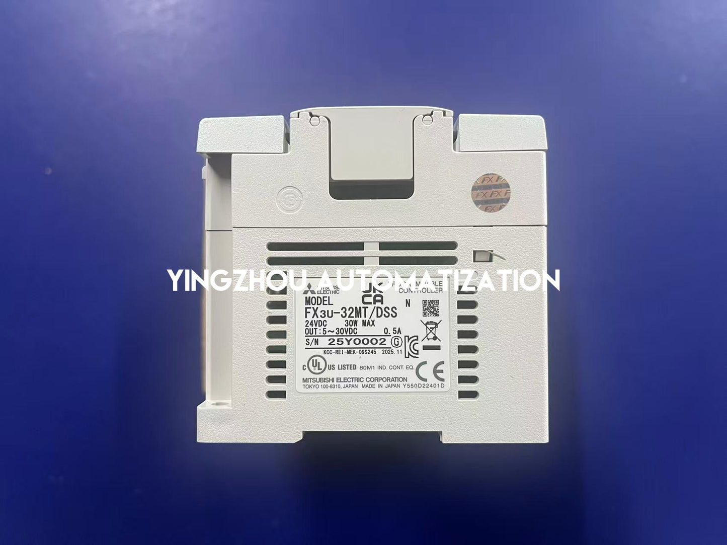 Mitsubishi FX3U-32MT/DSS PLC Controller | FX3U Series 32 I/O Transistor Sink/Source 24V DC | Brand New Original-YingZhou Automatization