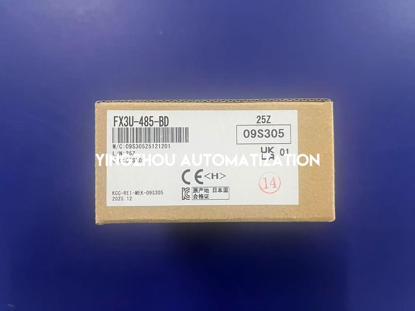 Mitsubishi FX3U-485-BD Communication Board | RS-485 Board for FX3U/FX3UC PLC Series | Brand New Original-YingZhou Automatization