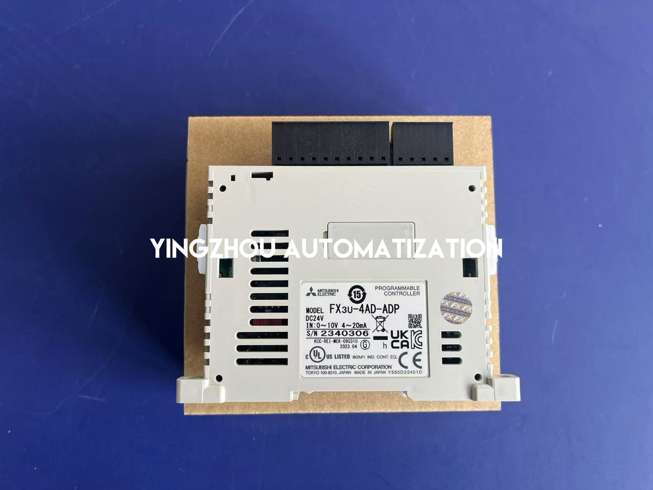 Mitsubishi FX3U-4AD-ADP Special Adapter | FX3U Series | 4-Channel Analog Voltage/Current Input | Brand New Original-YingZhou Automatization